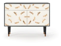 Aparador - 115x85x48 cm - BS4 - Nude Dragonflies, Antracita
