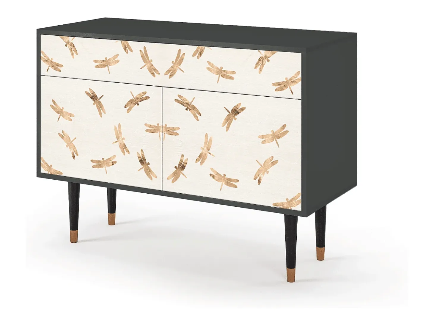 Aparador - 115x85x48 cm - BS4 - Nude Dragonflies, Antracita