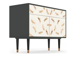 Aparador - 115x85x48 cm - BS4 - Nude Dragonflies, Antracita
