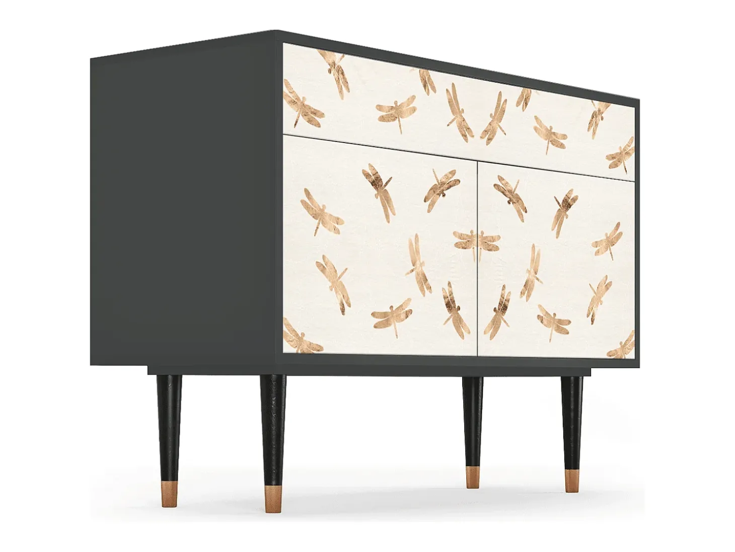 Aparador - 115x85x48 cm - BS4 - Nude Dragonflies, Antracita