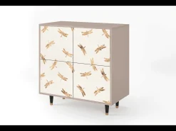 Aparador - 94x96x48 cm - BS3 - Nude Dragonflies, Latte