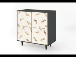 Aparador - 94x96x48 cm - BS3 - Nude Dragonflies, Antracita