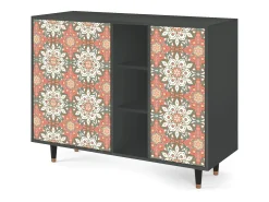 Aparador - 125x98x48 cm - BS2 - Peach Grove, Antracita