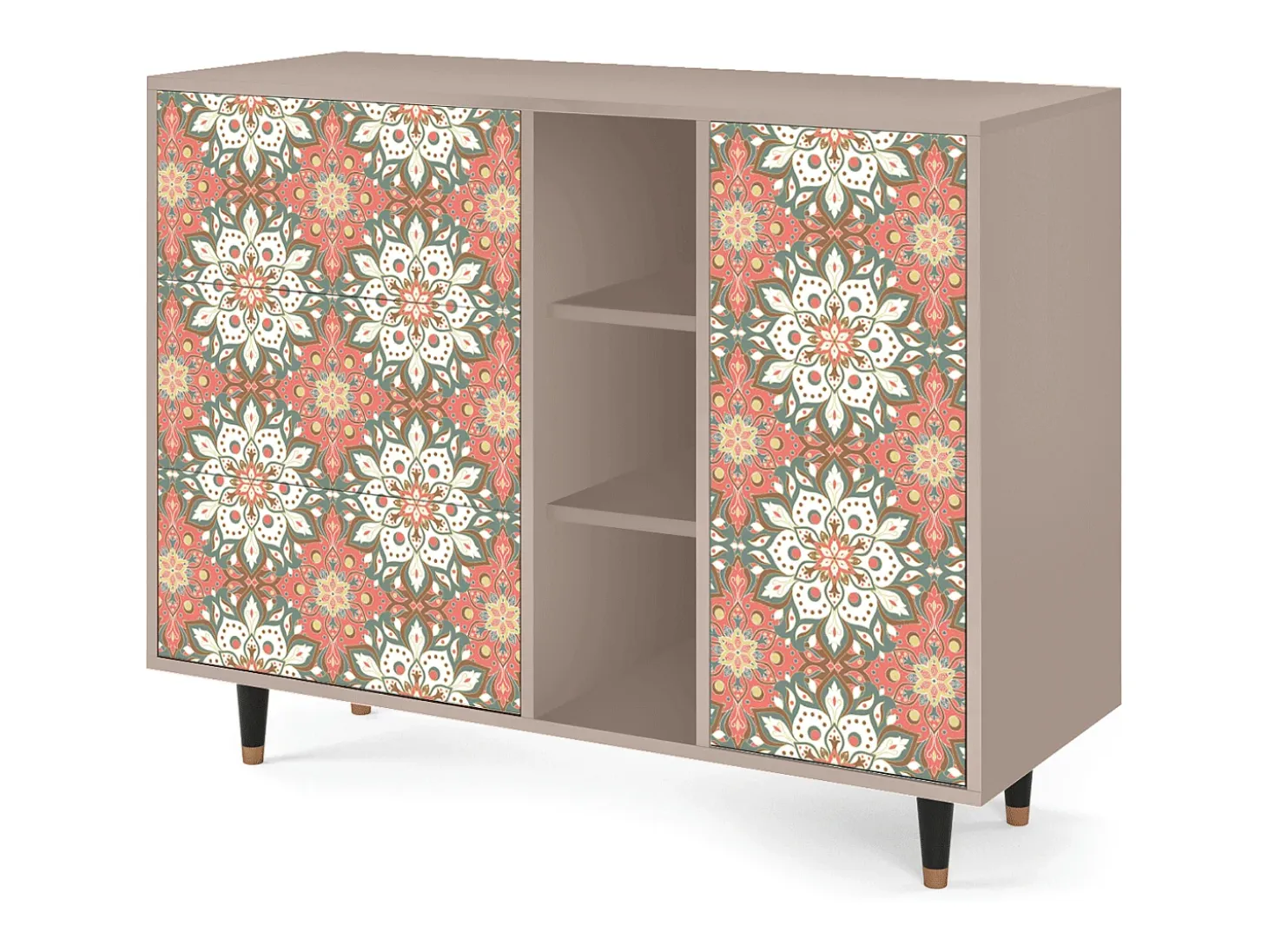 Aparador - 125x98x48 cm - BS2 - Peach Grove, Latte