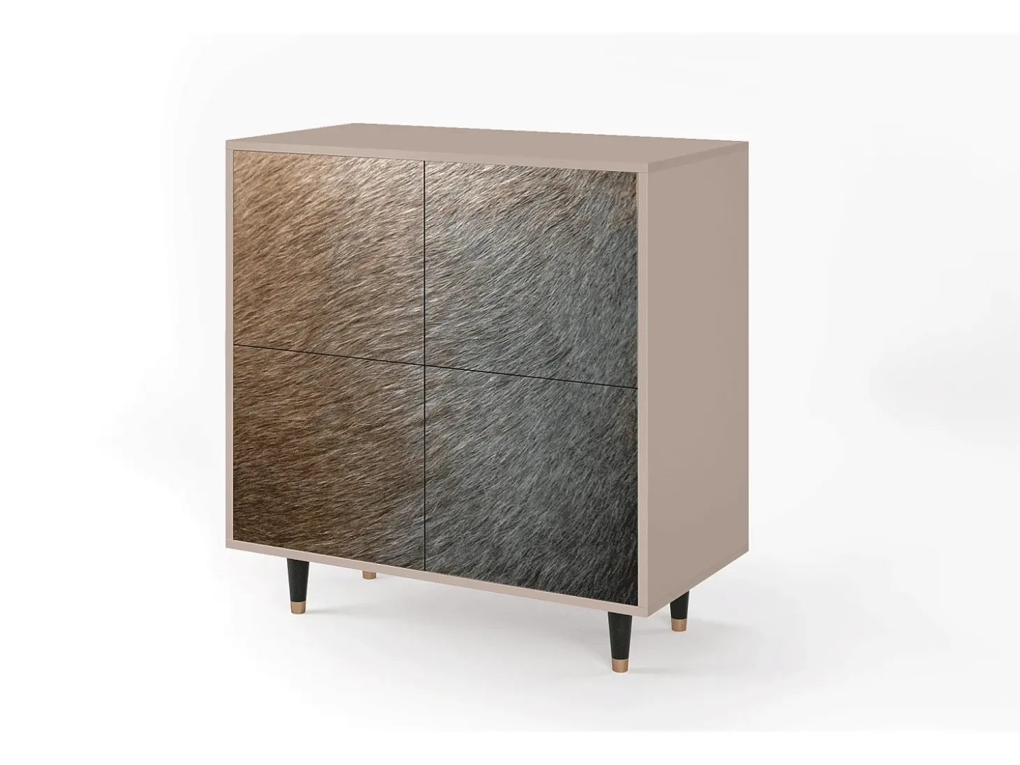 Aparador - 94x96x48 cm - BS3 - Peanut Hair, Latte