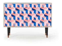Aparador - 115x85x48 cm - BS4 - Pinky Squares, Arena