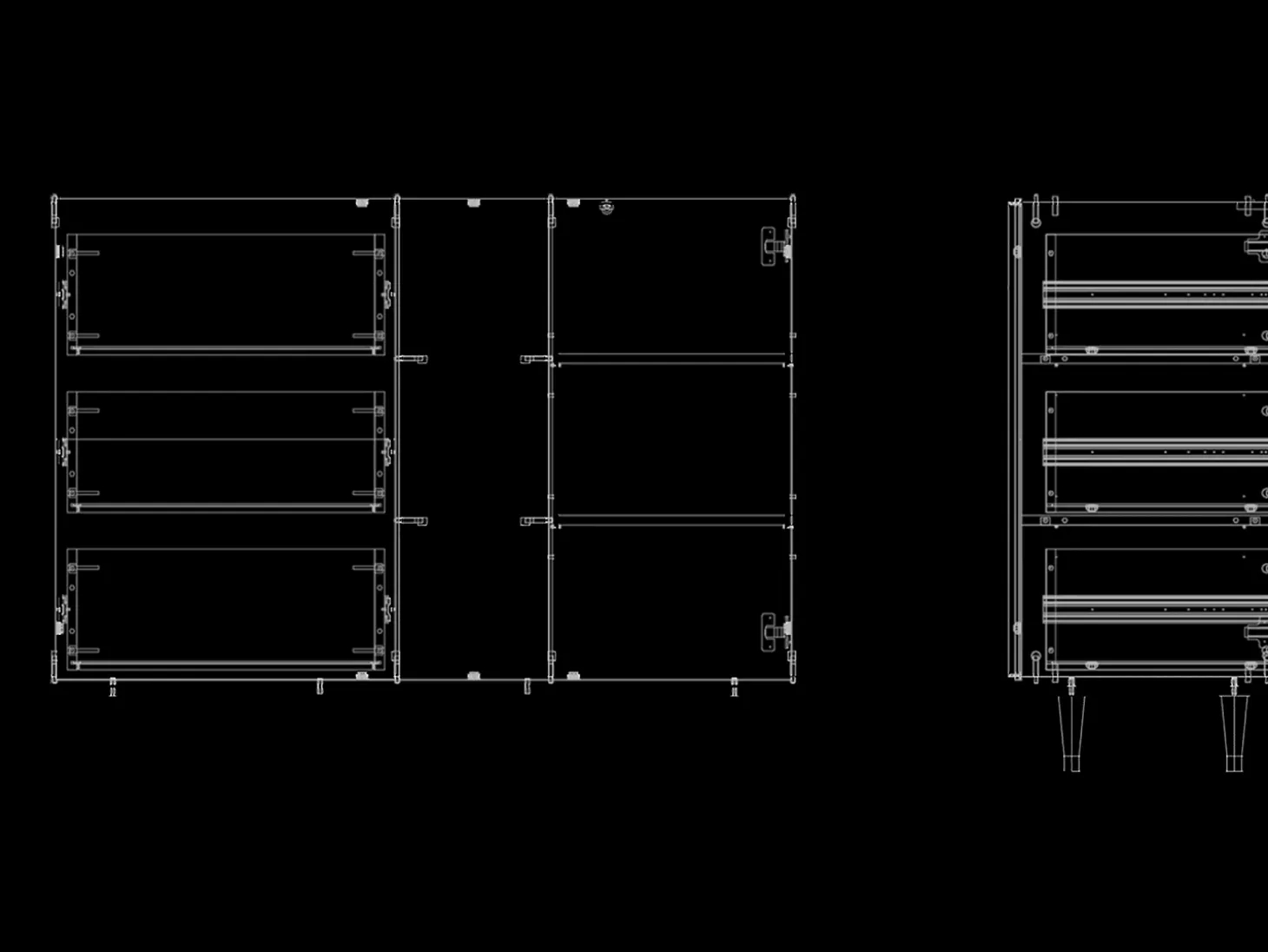 Aparador - 125x98x48 cm - BS2 - Planet Earth, Arena
