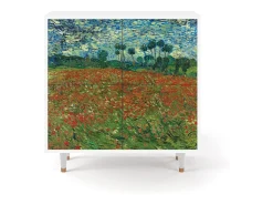 Aparador - 94x96x48 cm - BS3 - Poppy field by van Gogh, Blanco