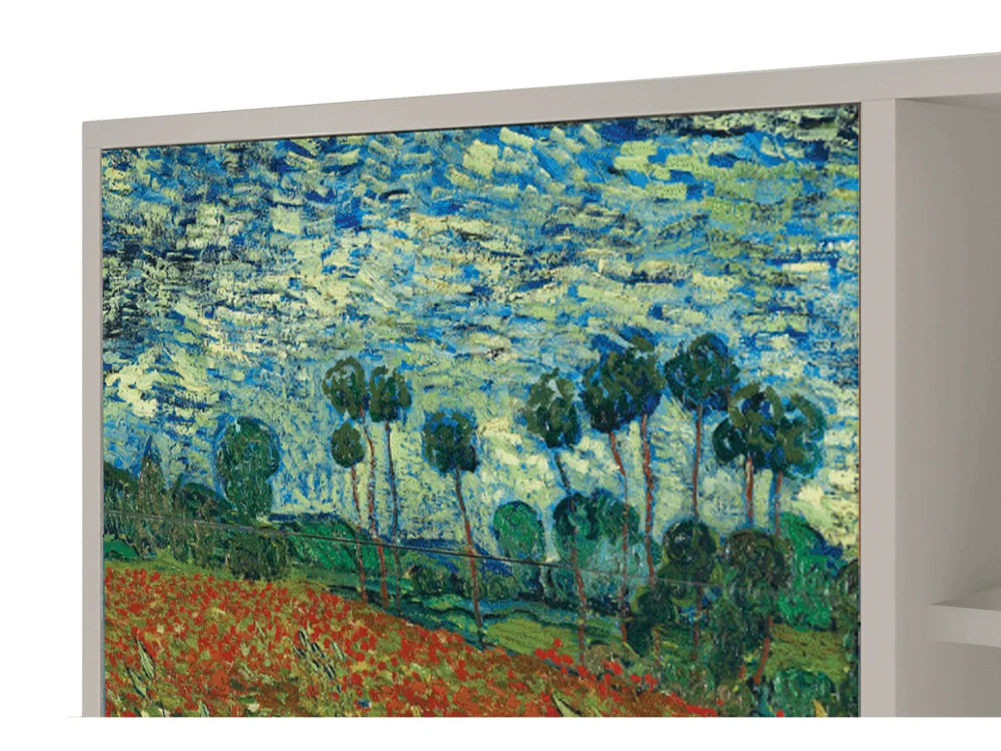 Aparador - 125x98x48 cm - BS2 - Poppy field by van Gogh, Arena