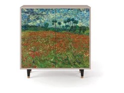 Aparador - 94x96x48 cm - BS3 - Poppy field by van Gogh, Latte