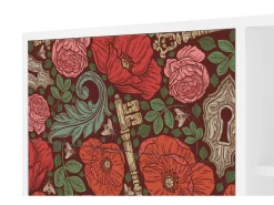 Aparador - 125x98x48 cm - BS2 - Poppy Garden, Blanco