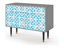 Aparador - 115x85x48 cm - BS4 - Porto Mood, Gris