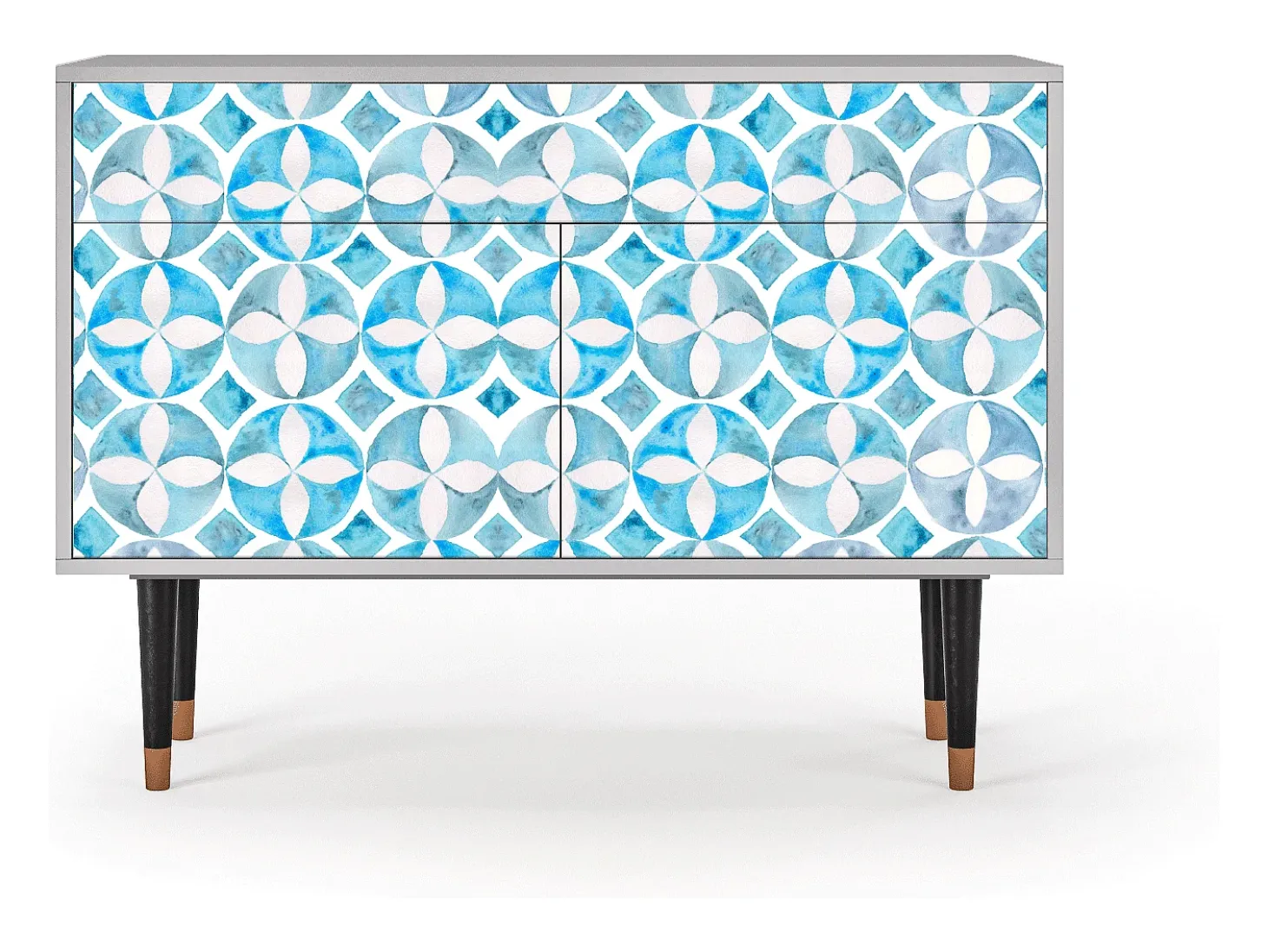 Aparador - 115x85x48 cm - BS4 - Porto Mood, Gris