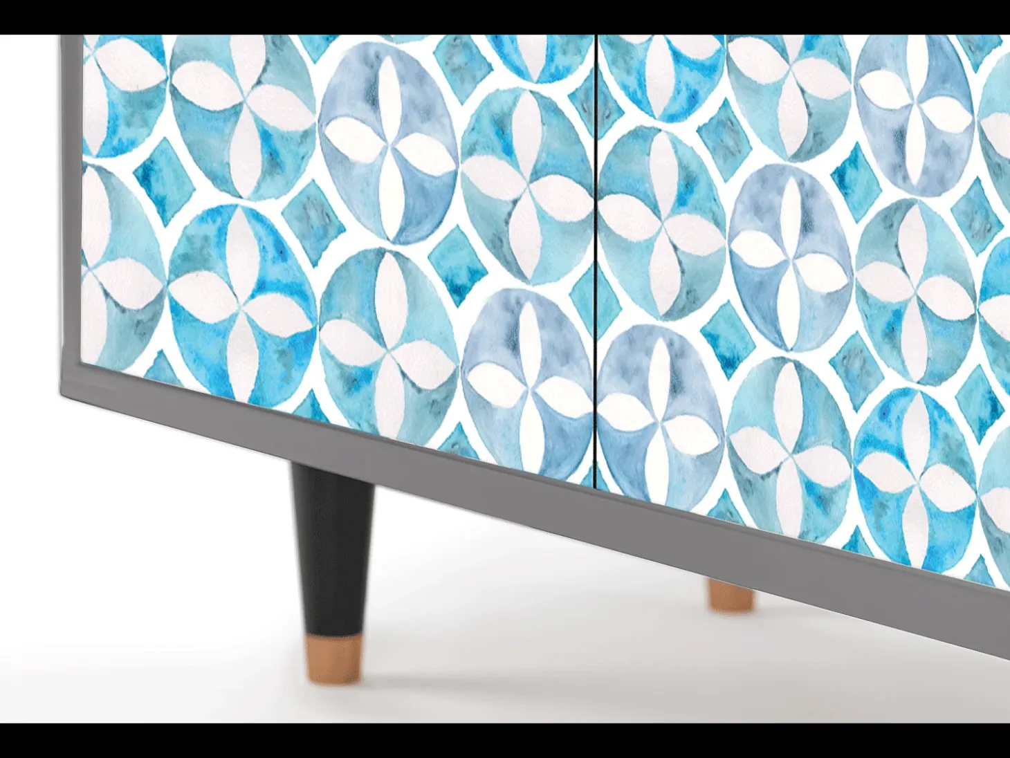 Aparador - 94x96x48 cm - BS3 - Porto Mood, Gris