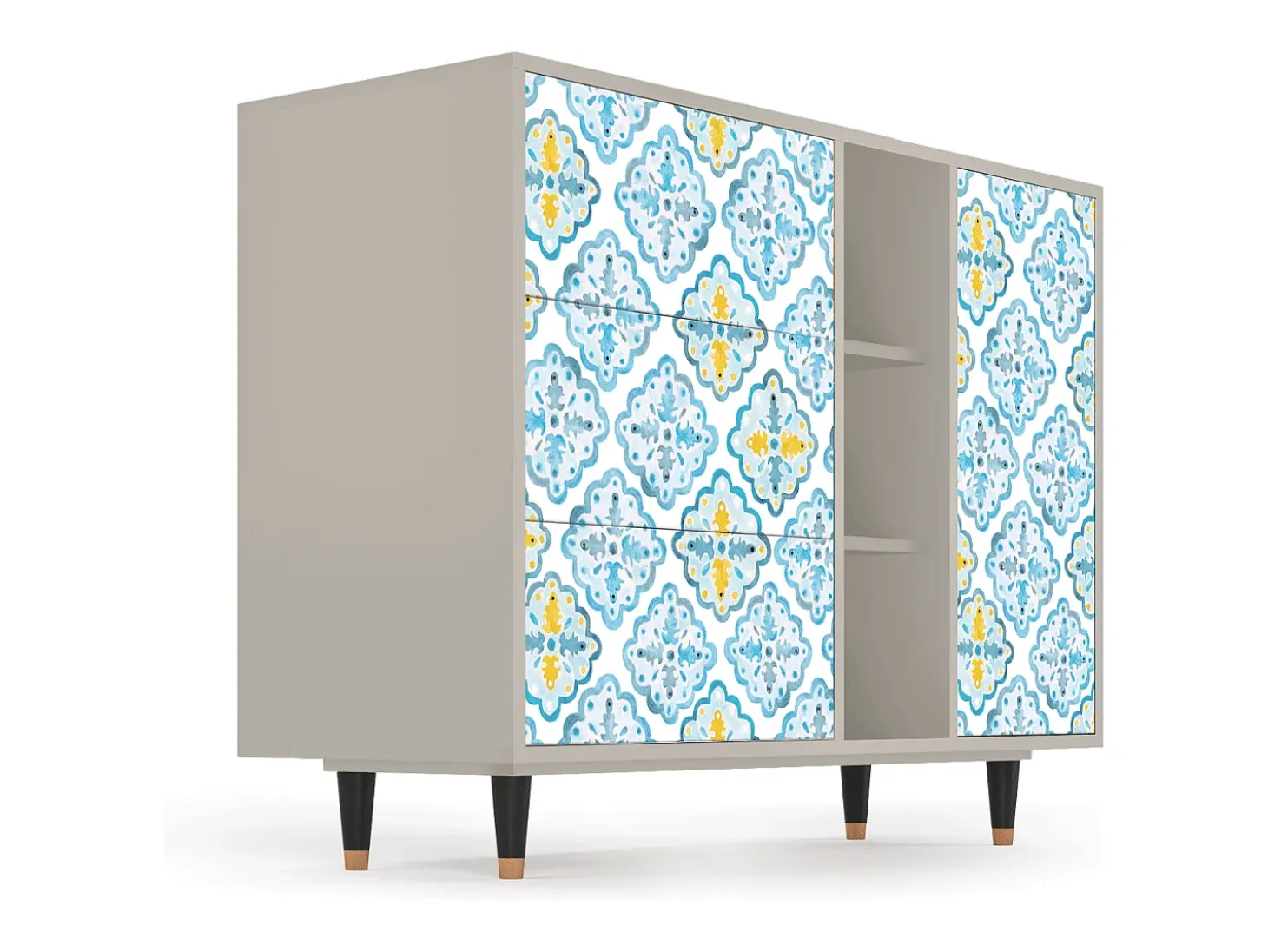 Aparador - 125x98x48 cm - BS2 - Portugese tiles, Arena
