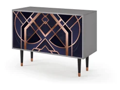 Aparador - 115x85x48 cm - BS4 - Purple Temple, Gris