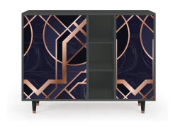 Aparador - 125x98x48 cm - BS2 - Purple Temple, Antracita
