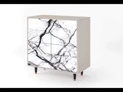 Aparador - 94x96x48 cm - BS3 - Raven Marble, Arena