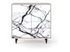 Aparador - 94x96x48 cm - BS3 - Raven Marble, Arena