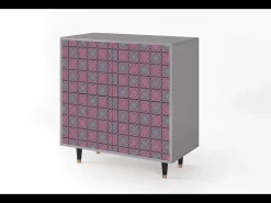 Aparador - 94x96x48 cm - BS3 - Riviera Mosaic, Gris
