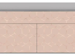 Aparador - 115x85x48 cm - BS4 - Rose Honeycomb, Gris