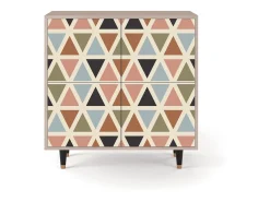 Aparador - 94x96x48 cm - BS3 - Royal Triangles, Latte