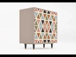 Aparador - 94x96x48 cm - BS3 - Royal Triangles, Latte