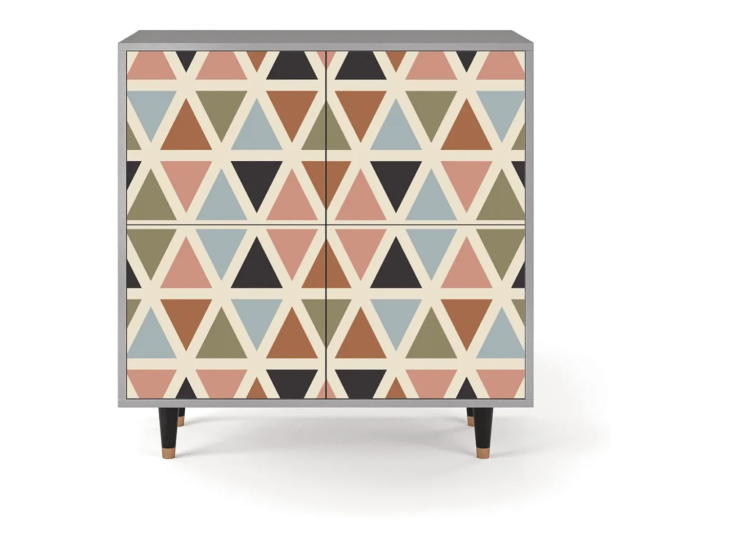 Aparador - 94x96x48 cm - BS3 - Royal Triangles, Gris