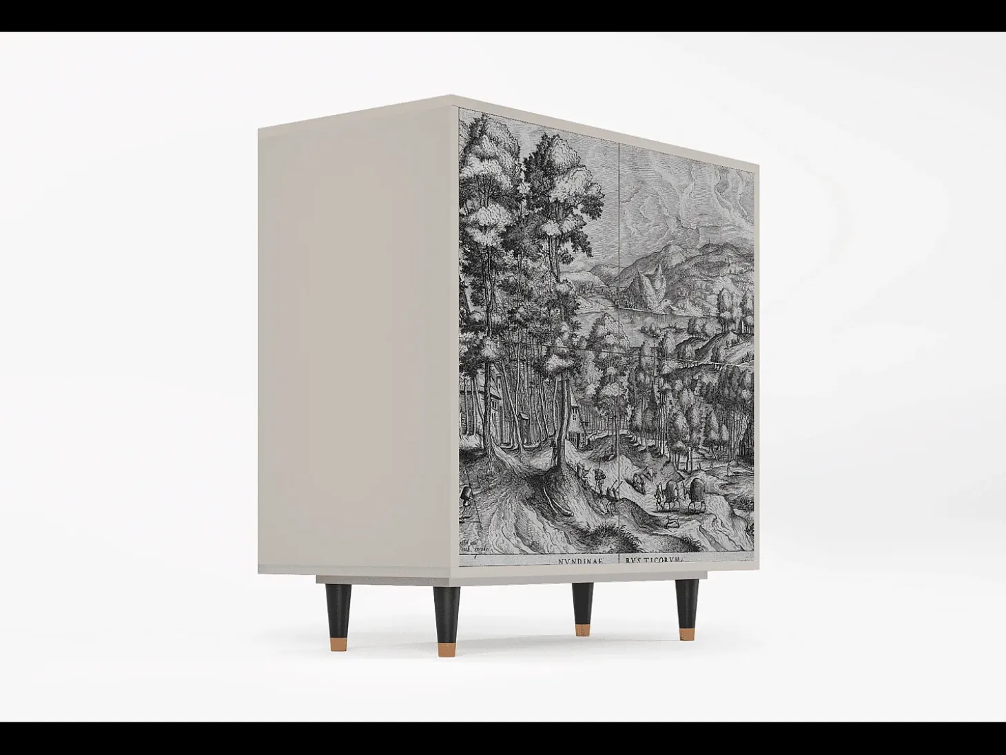 Aparador - 94x96x48 cm - BS3 - Rusticorum, Arena