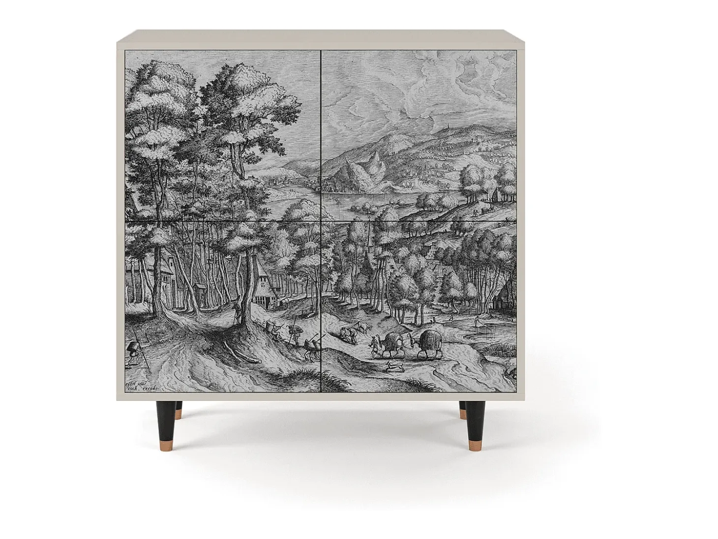 Aparador - 94x96x48 cm - BS3 - Rusticorum, Arena