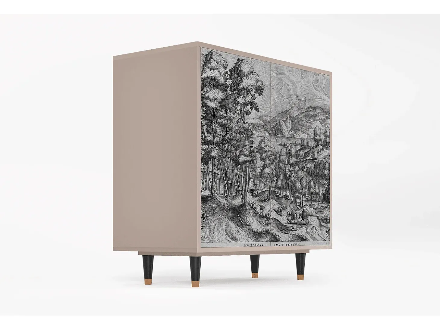 Aparador - 94x96x48 cm - BS3 - Rusticorum, Latte
