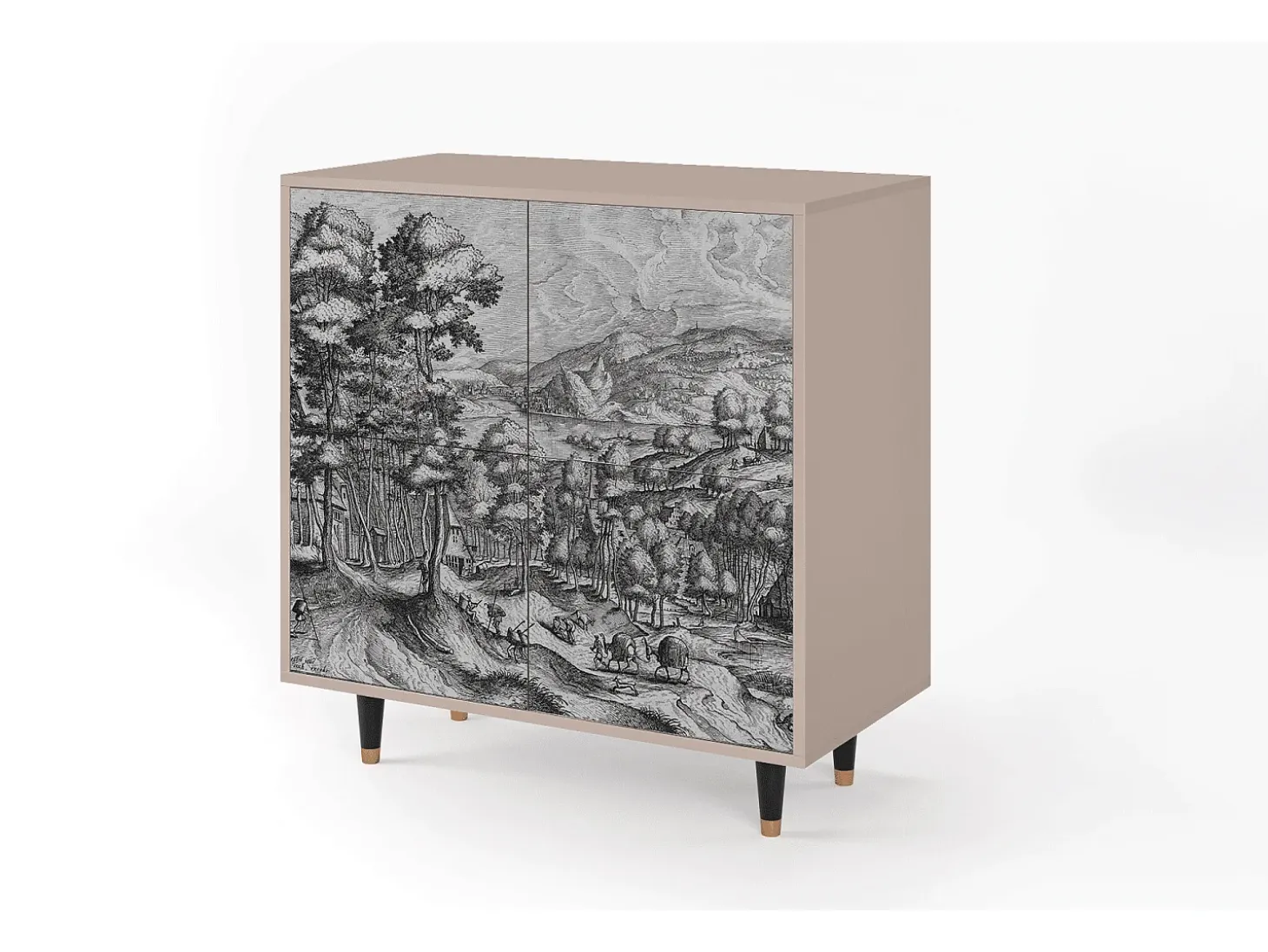 Aparador - 94x96x48 cm - BS3 - Rusticorum, Latte