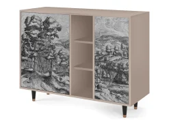 Aparador - 125x98x48 cm - BS2 - Rusticorum, Latte