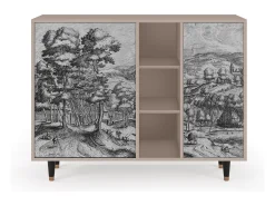 Aparador - 125x98x48 cm - BS2 - Rusticorum, Latte