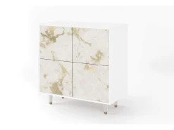 Aparador - 94x96x48 cm - BS3 - Sahara desert, Blanco