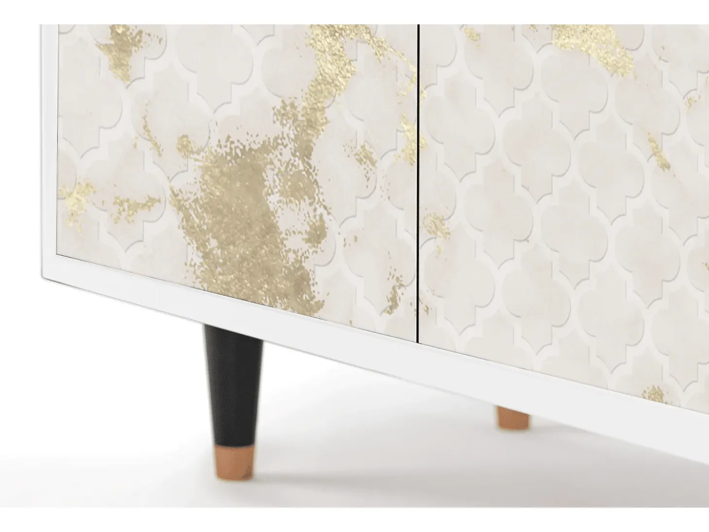Aparador - 94x96x48 cm - BS3 - Sahara desert, Blanco