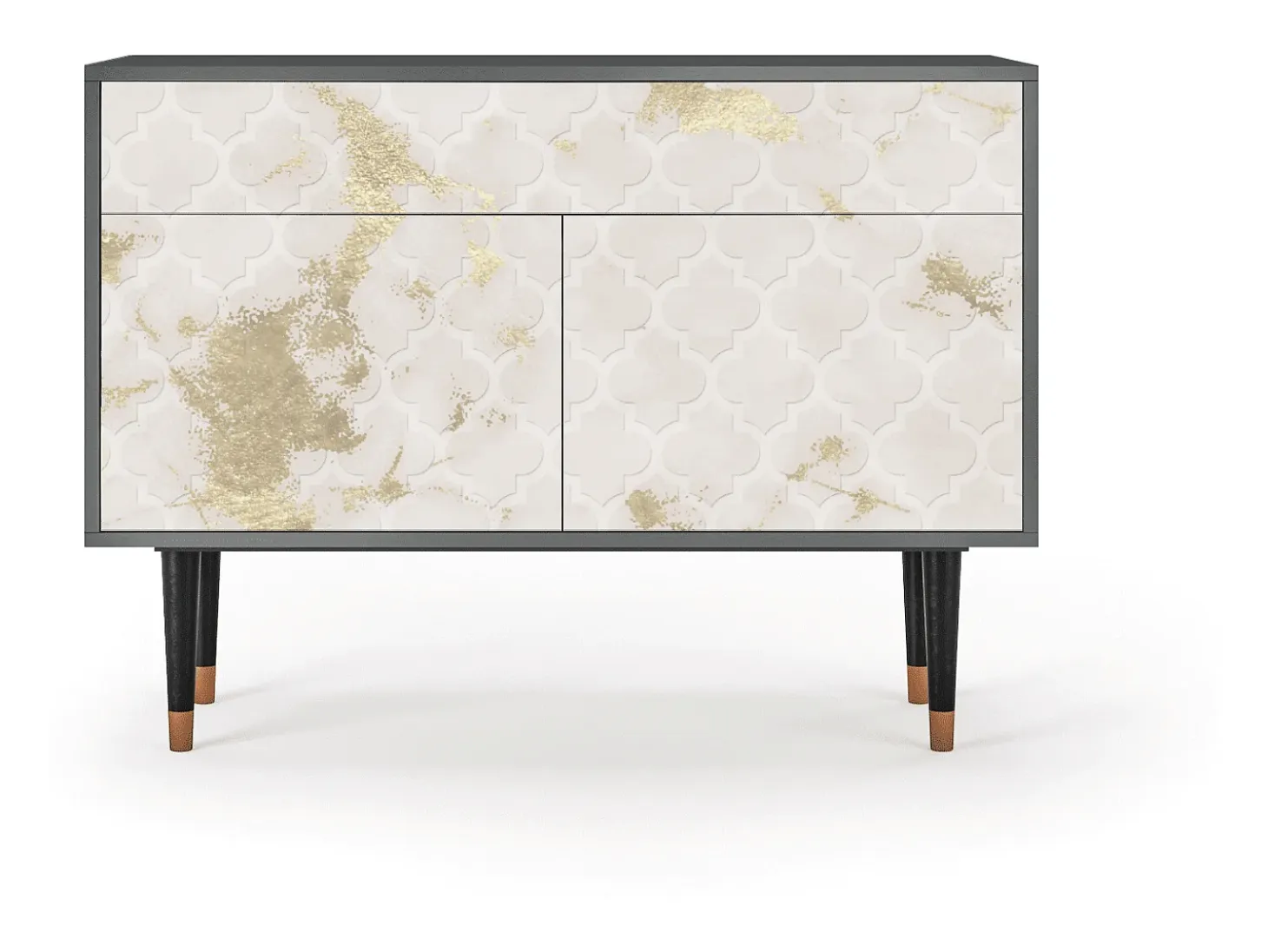 Aparador - 115x85x48 cm - BS4 - Sahara desert, Antracita
