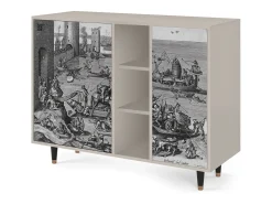 Aparador - 125x98x48 cm - BS2 - Saint Martin, Arena