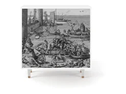 Aparador - 94x96x48 cm - BS3 - Saint Martin, Blanco