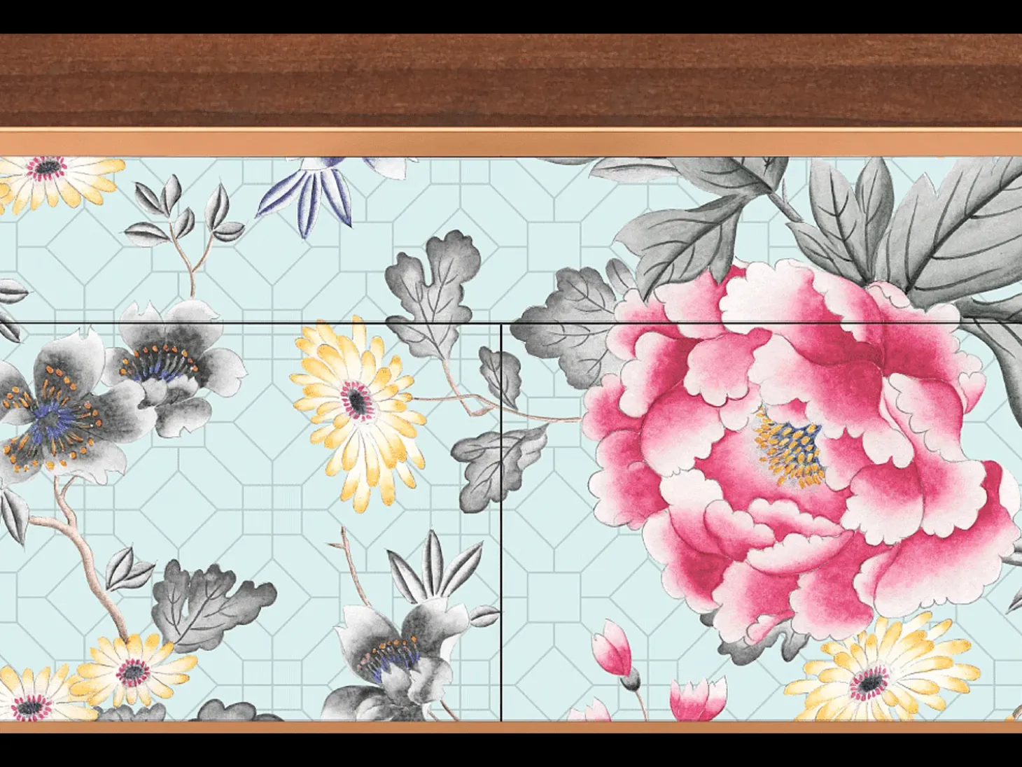 Aparador - 115x85x48 cm - BS4 - Sky Garden, Nogal