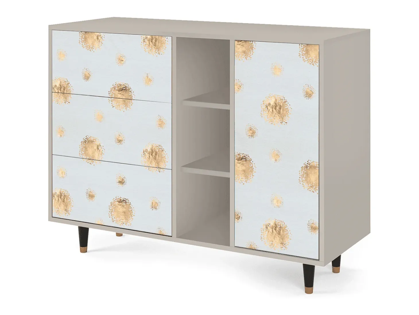 Aparador - 125x98x48 cm - BS2 - Sky Latte, Arena