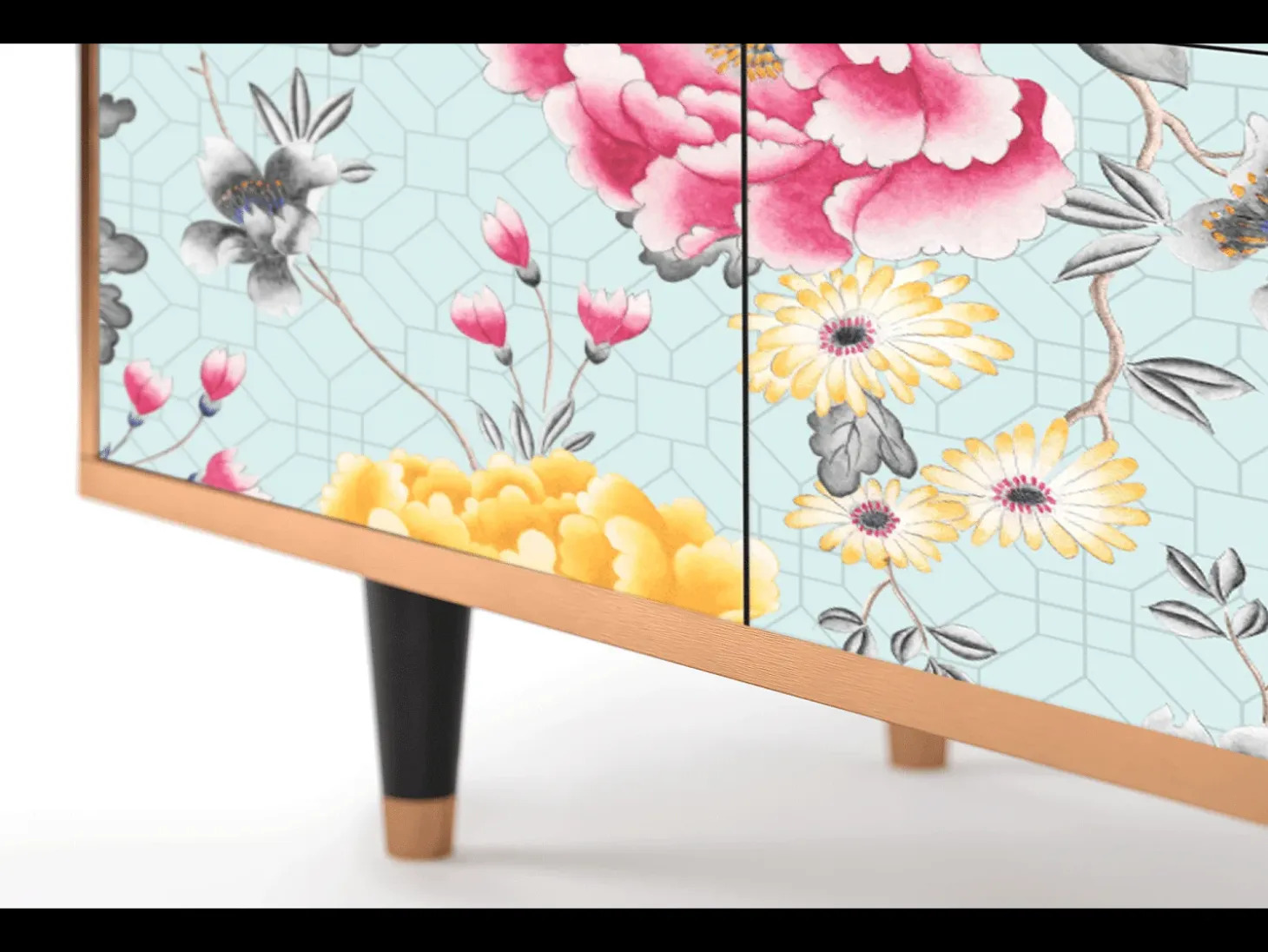 Aparador - 94x96x48 cm - BS3 - Sky Garden, Nogal
