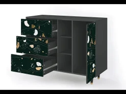 Aparador - 125x98x48 cm - BS2 - Space Rocks, Antracita