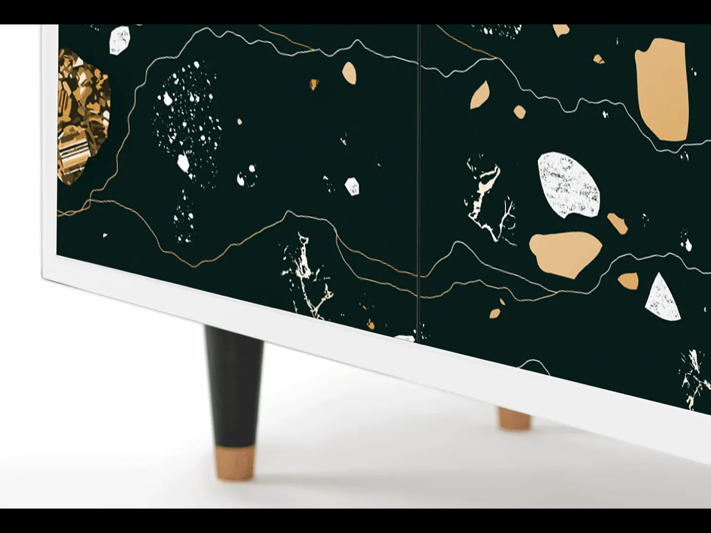 Aparador - 94x96x48 cm - BS3 - Space Rocks, Blanco