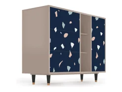 Aparador - 125x98x48 cm - BS2 - Space Satellites, Latte