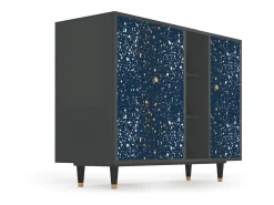 Aparador - 125x98x48 cm - BS2 - Starfall, Antracita