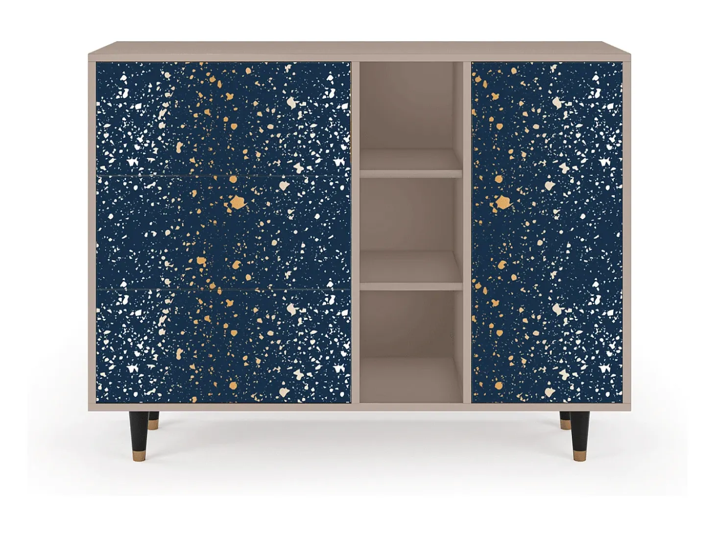 Aparador - 125x98x48 cm - BS2 - Starfall, Latte