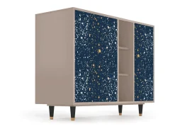 Aparador - 125x98x48 cm - BS2 - Starfall, Latte