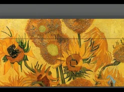Aparador - 115x85x48 cm - BS4 - Sunflowers, Antracita