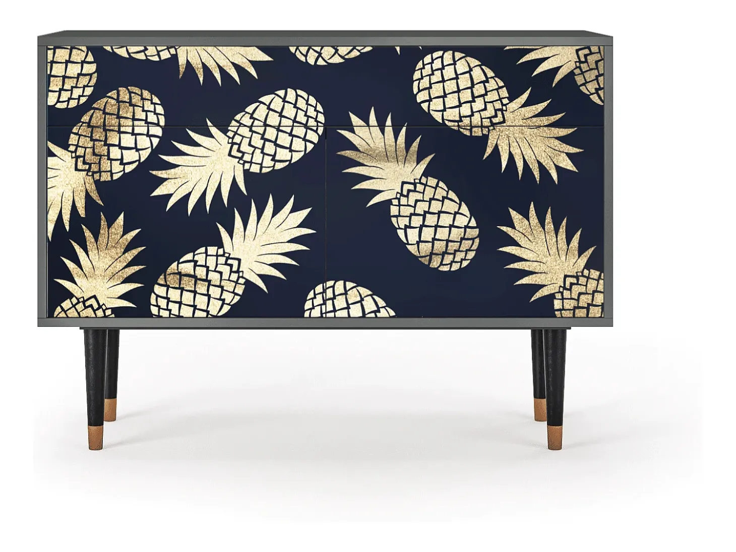 Aparador - 115x85x48 cm - BS4 - Sunny Pineaple, Antracita